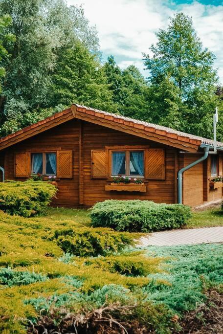 Holzhaus Direkt Am See Priepert Extérieur photo