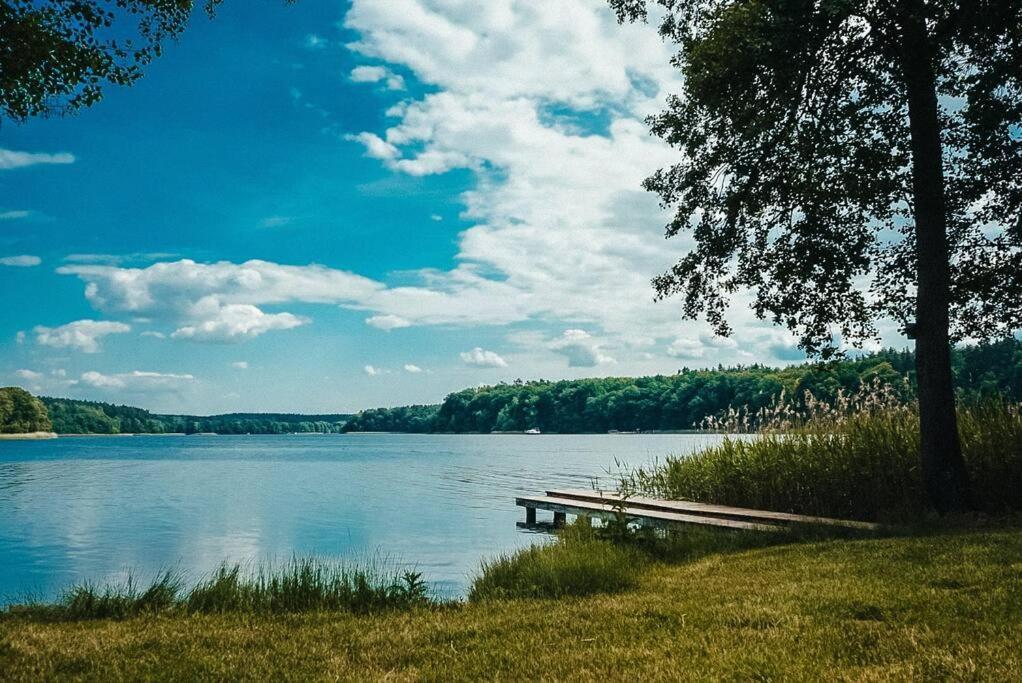 Holzhaus Direkt Am See Priepert Extérieur photo