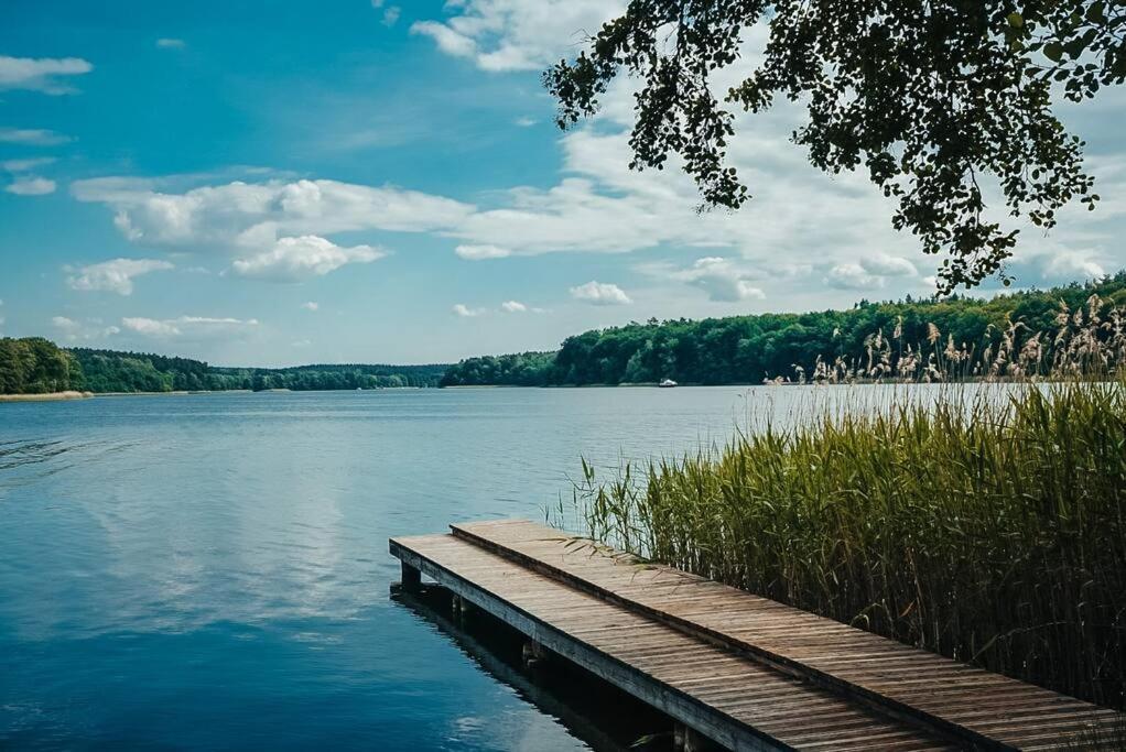 Holzhaus Direkt Am See Priepert Extérieur photo