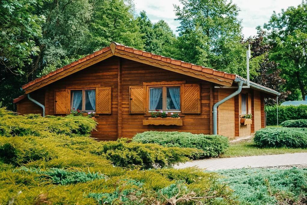 Holzhaus Direkt Am See Priepert Extérieur photo