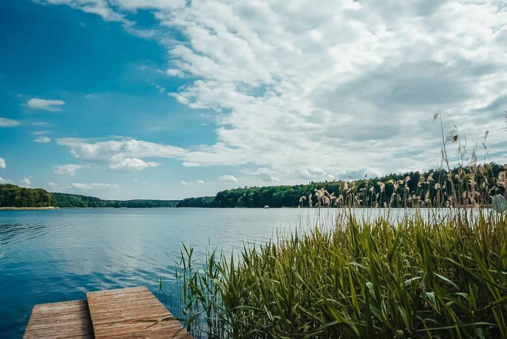 Holzhaus Direkt Am See Priepert Extérieur photo