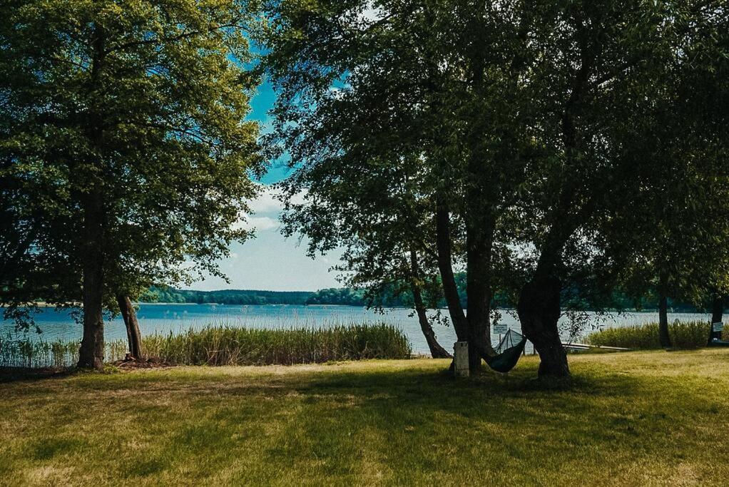 Holzhaus Direkt Am See Priepert Extérieur photo